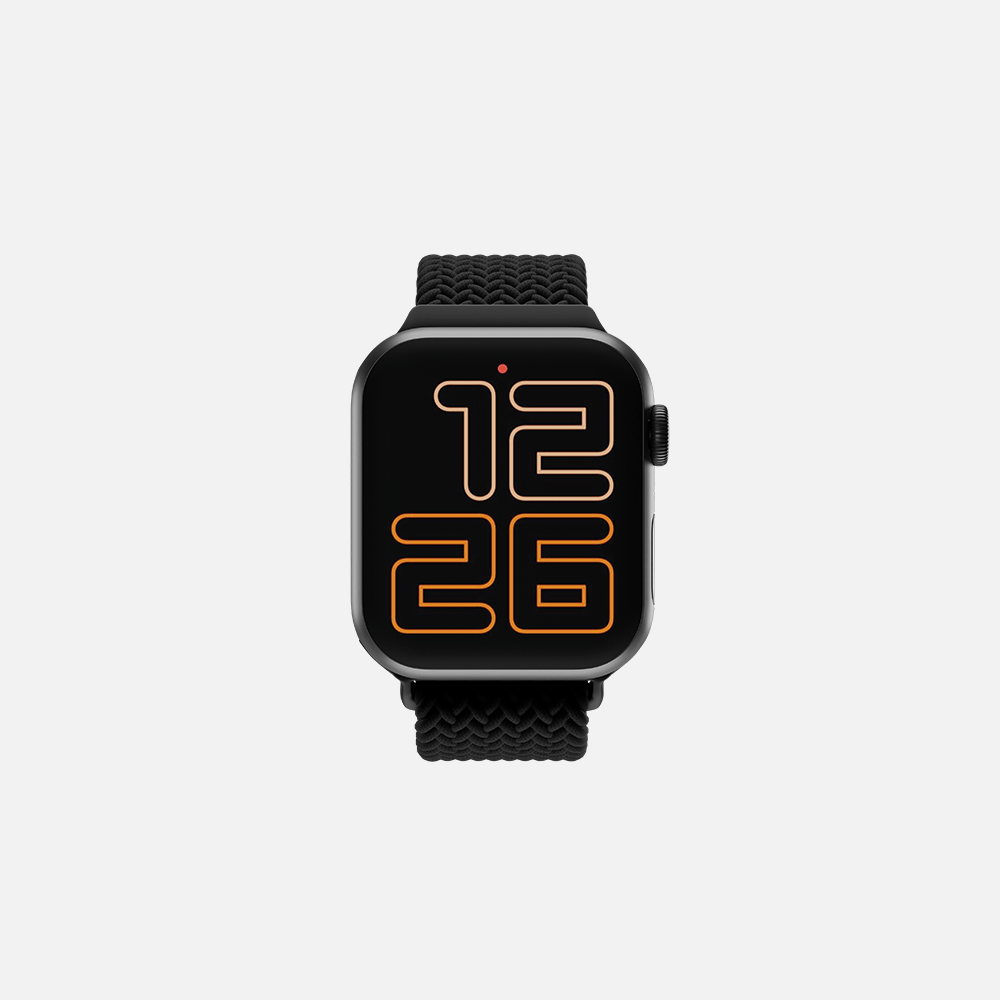 Braided Solo Loop for Apple Watch - Black