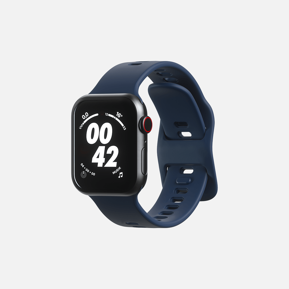 Apple watch sport discount band deep navy