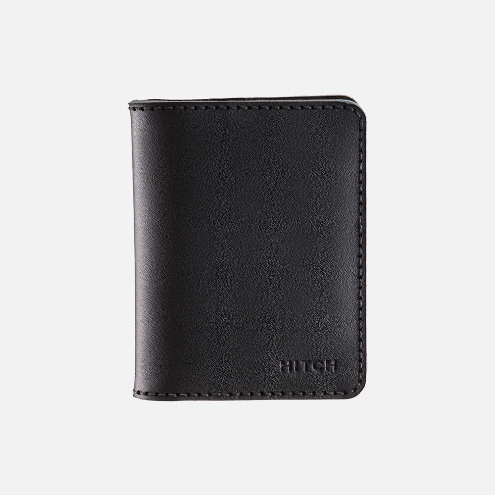 Black Leather Bifold Wallet - Sleek Upgrade