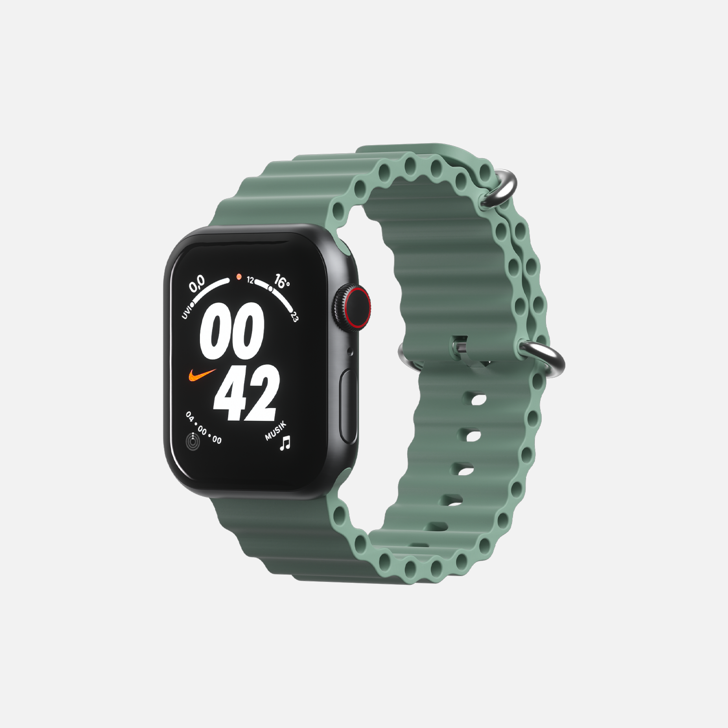 Green light apple top watch series 4