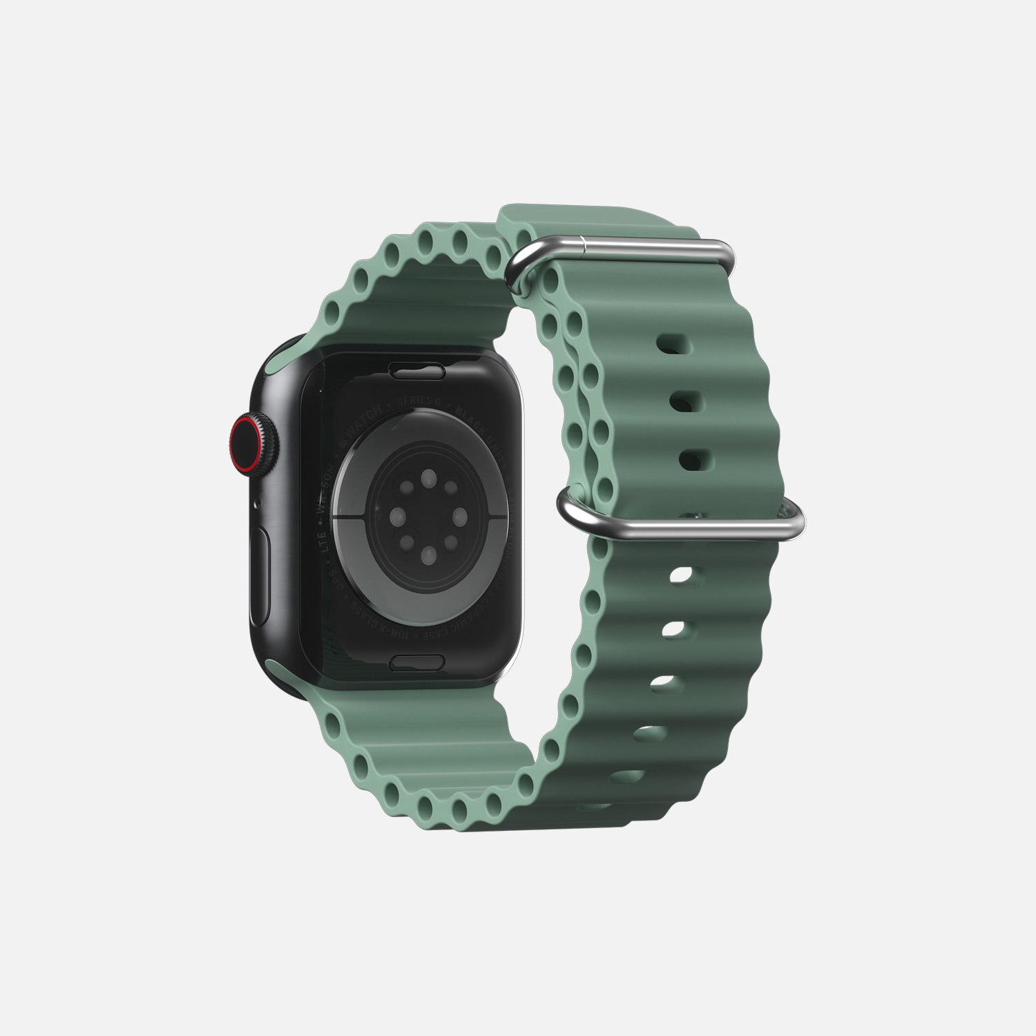 Ocean Band for Apple Watch - 42/44/45/49 - Light Green