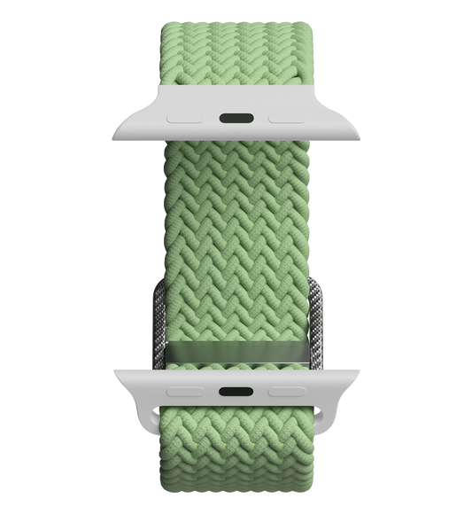 Flexible Braided Solo Loop - For Apple Watch - Mint