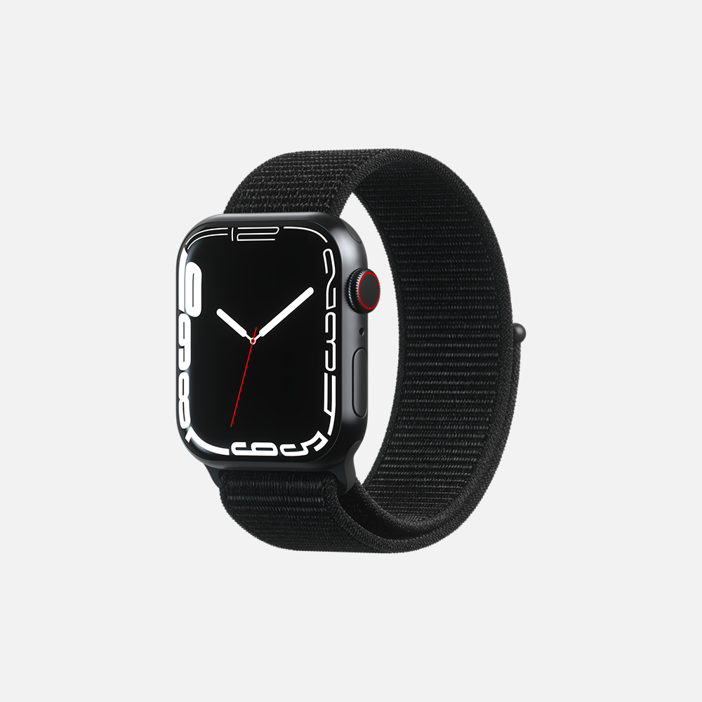 Apple watch 4 black 2025 sport loop